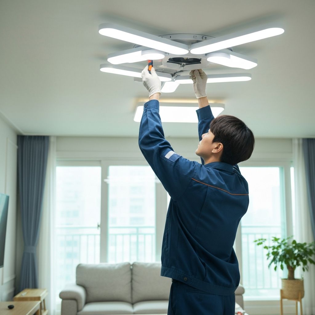 조명 설치 · 교체